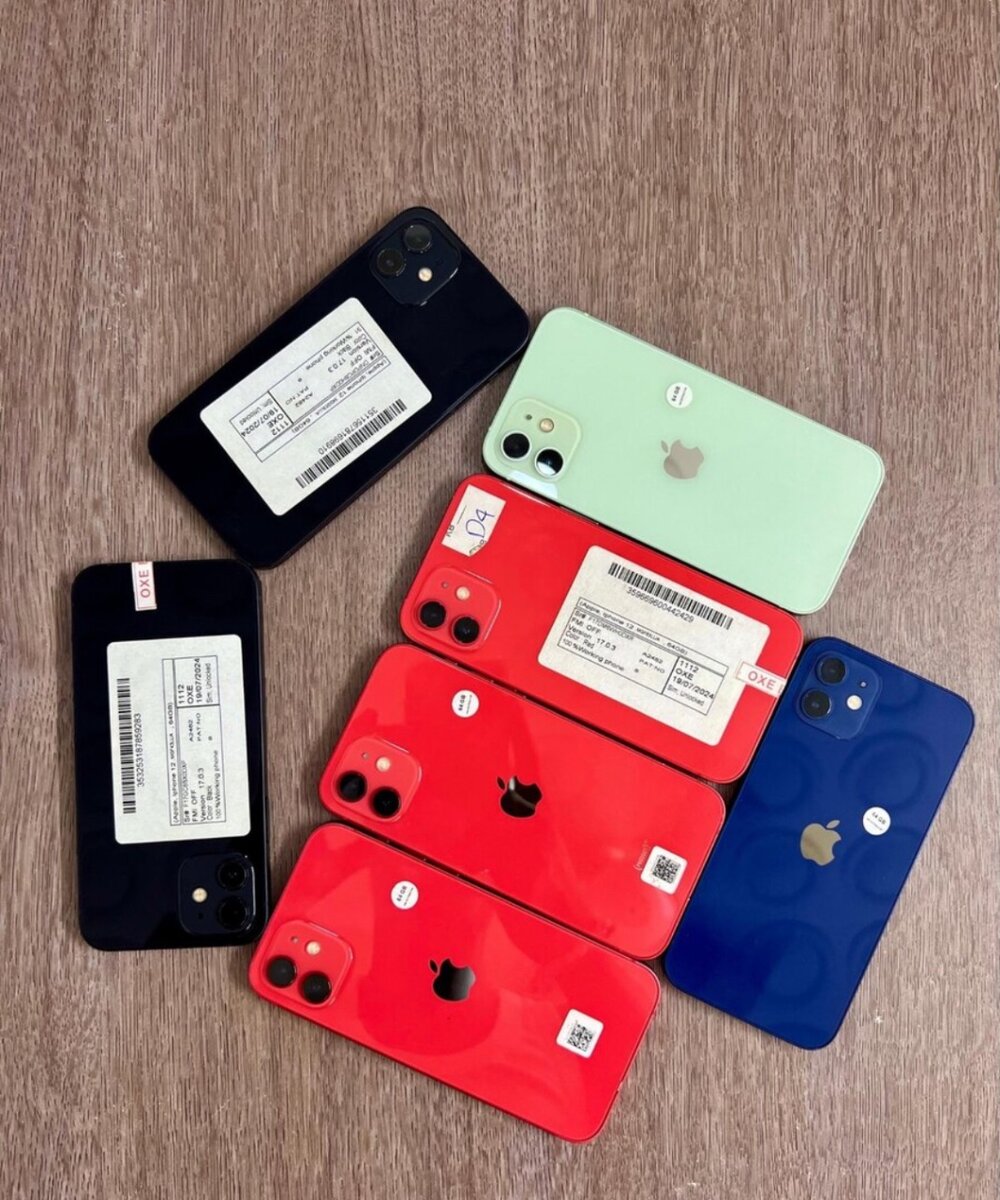 iPhone 12 Variété de Couleurs