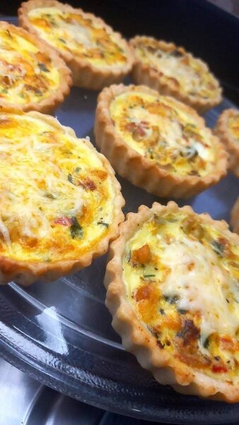 Mini Quiches Gourmands