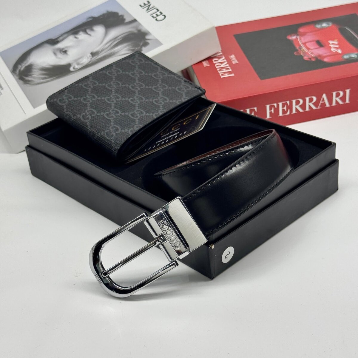 QUALITY LEATHER BELT WITH WALLET