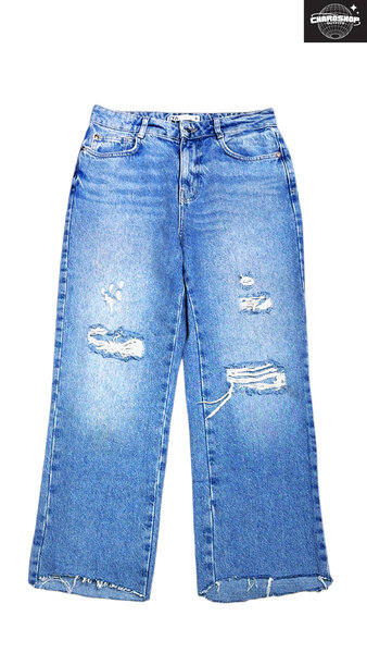 Jean décontracté déchiré