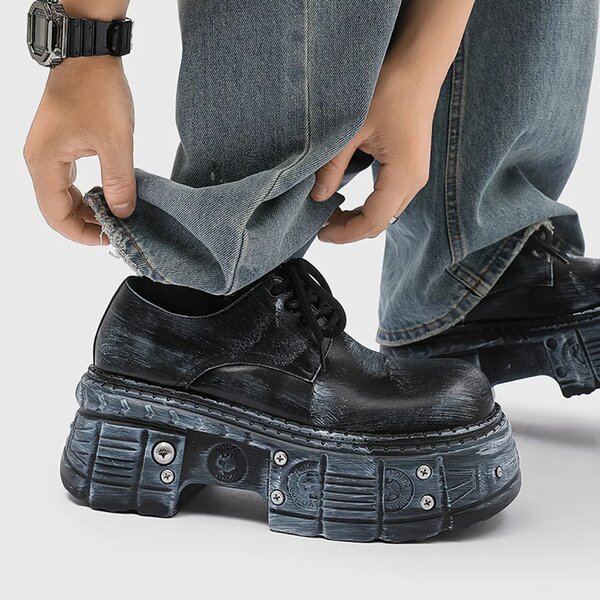 Chaussures plateforme rock