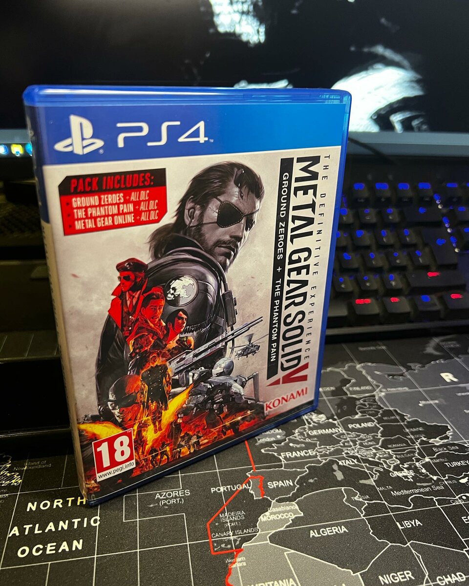 Cd PS4 Metal Gear Solid 5
