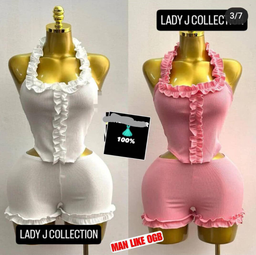 Ensemble rouge glamour