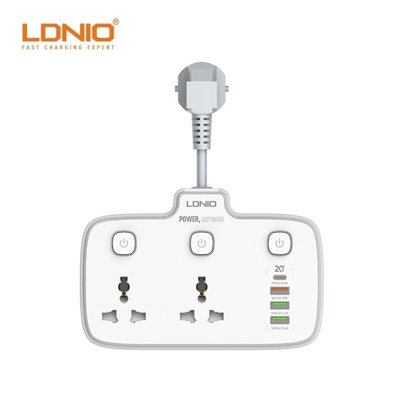 LDNIO  Power Socket Power Strip with USB