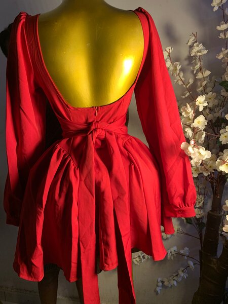 Robe rouge élégante
