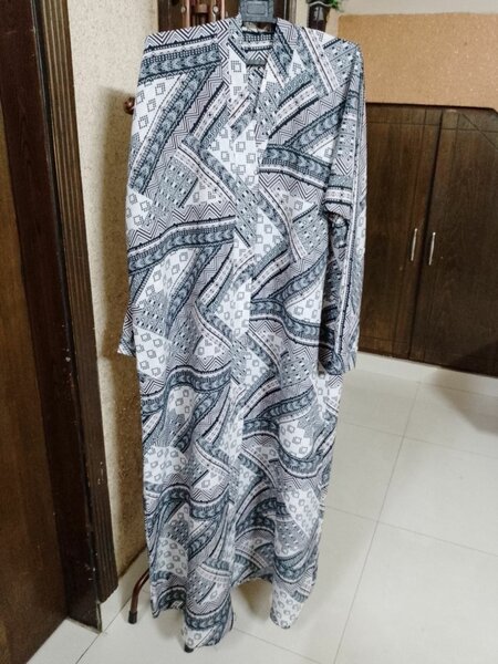 Printed Abaya