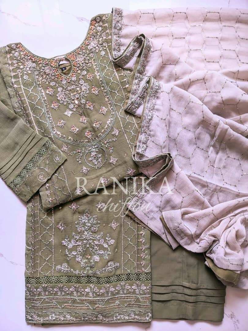 3pc ladies ready made suits