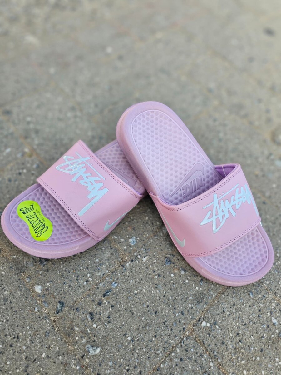 squeeze Me Nike slides in box