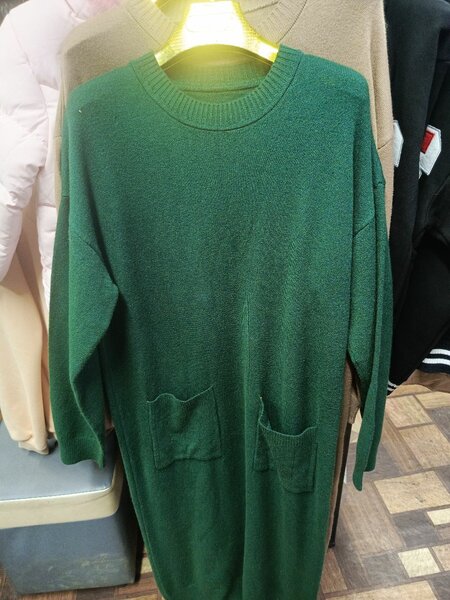 Платье трикотажное