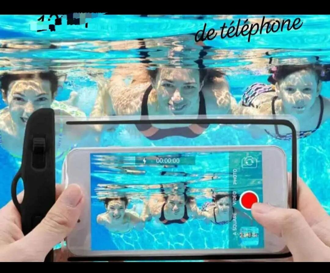 Sac imperméable de téléphone