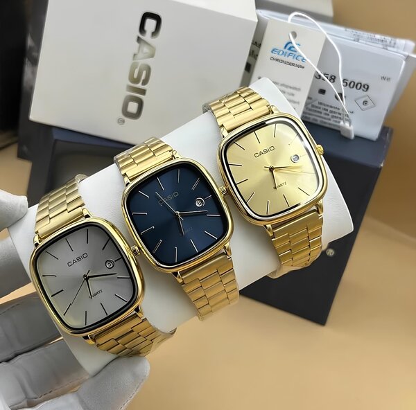 Montre Casio Dorée Classique