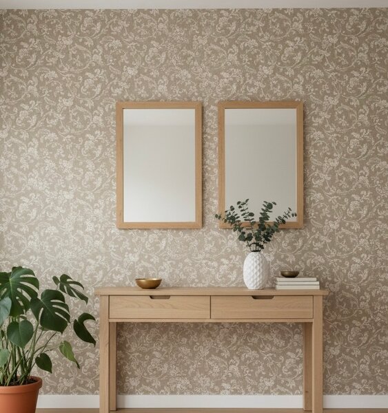 papier peint Motif floral