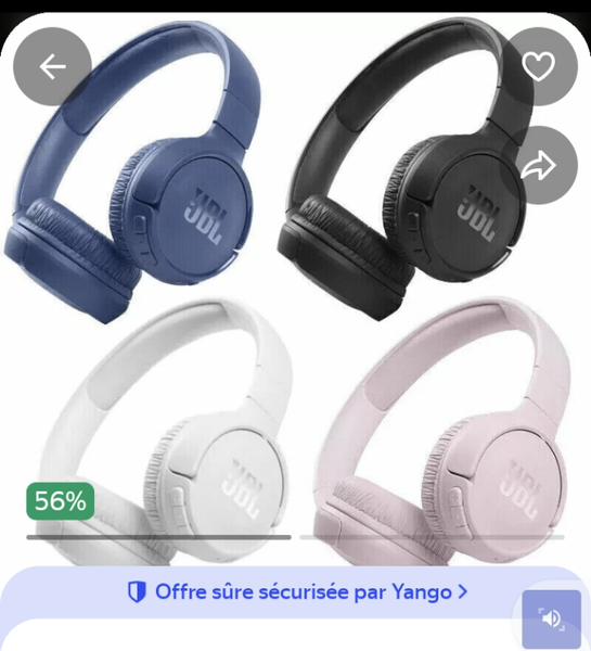Casque Sans Fil 520 JBL