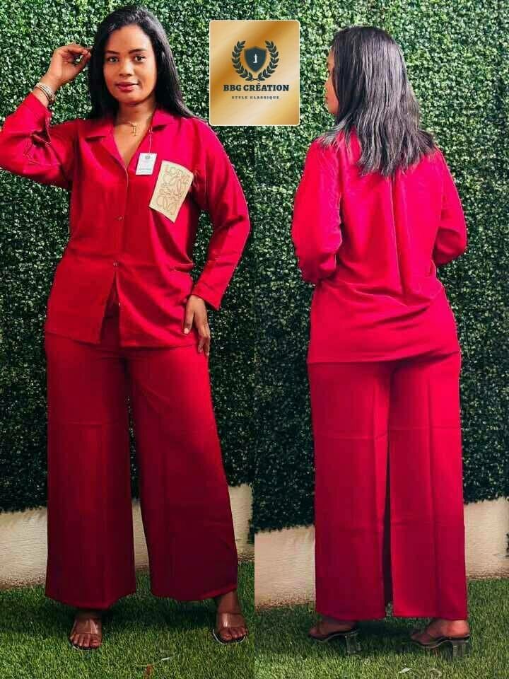 Ensemble Chemise et Pantalon Femme