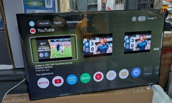 Téléviseur TCL 65" 4K HDR