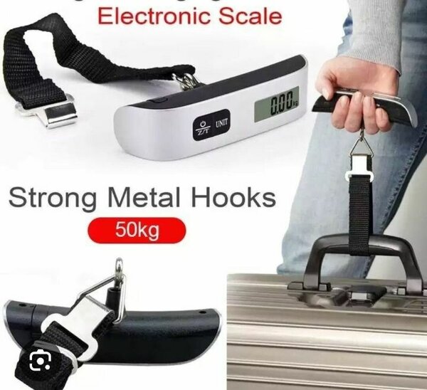 Pèse-bagages électronique 50kg