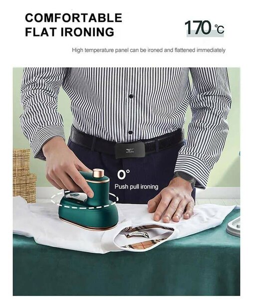 Fer à vapeur portable compact