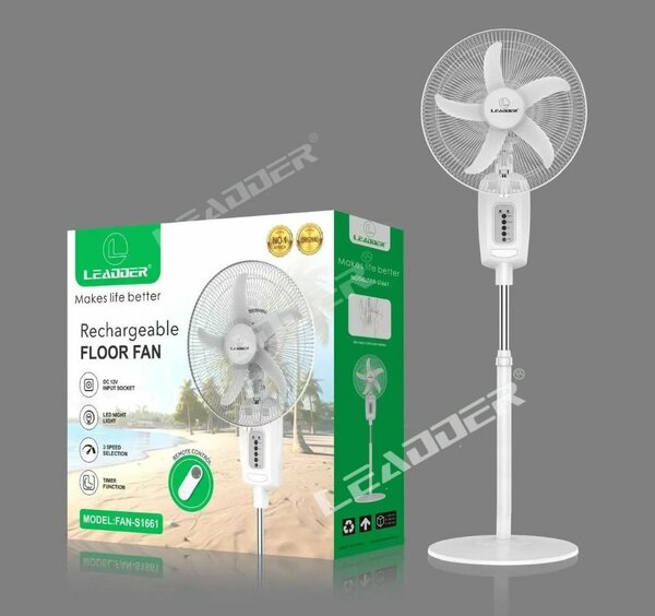 Ventilateur rechargeable 16"