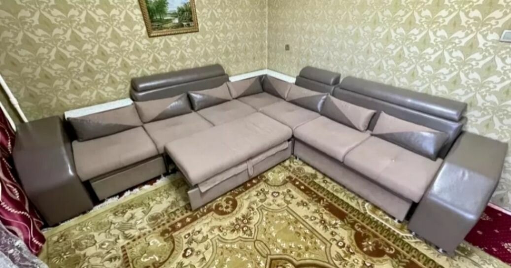 Бу углавой диван отличном состоянии