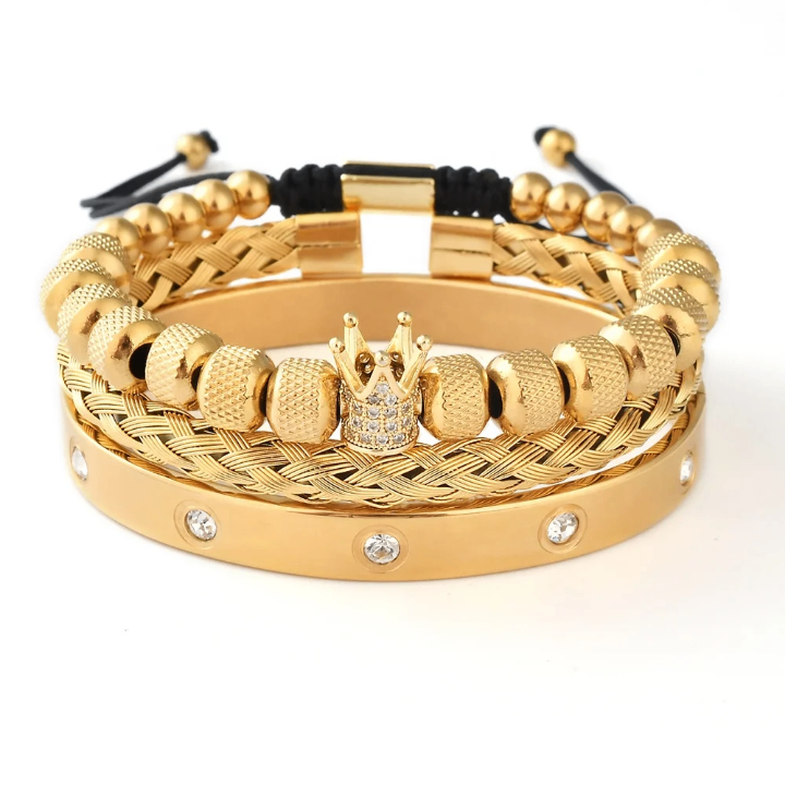 Bracelet en or royal luxe