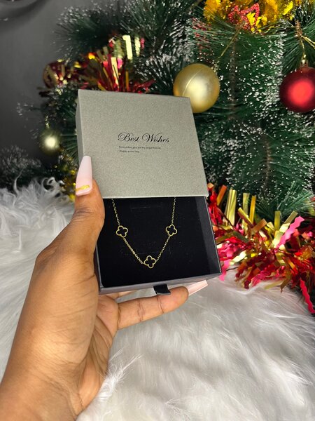 Collier en plaqué or Brixtel