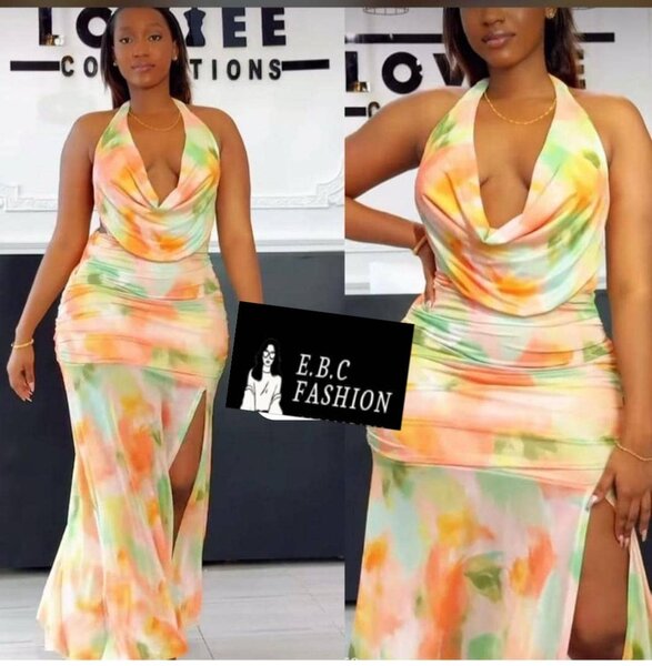 Robe Maxi Évasée Bohème