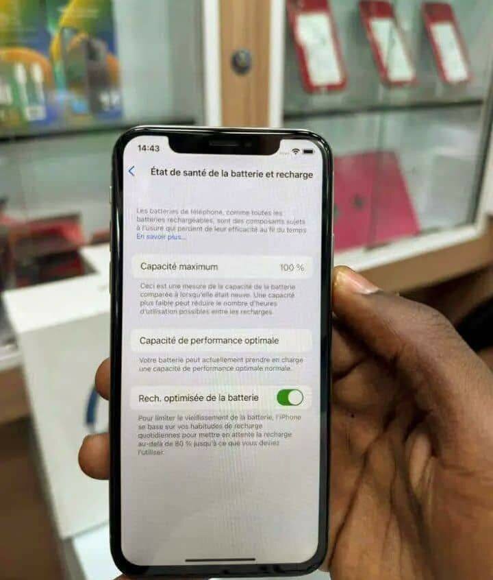 iPhone X 64GB Reconditionné
