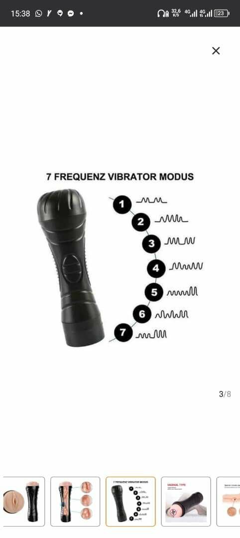 Masturbateur vibrateur 7 modes
