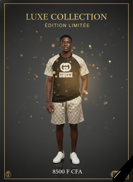 Set T-shirt et Short Luxe