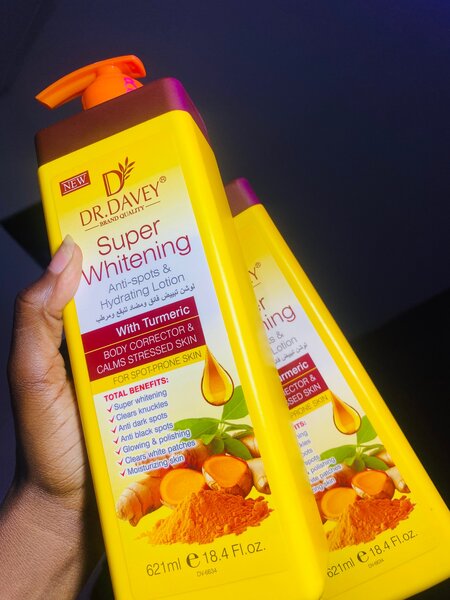 Turmeric body lotion for body correction.The reviews onthis!