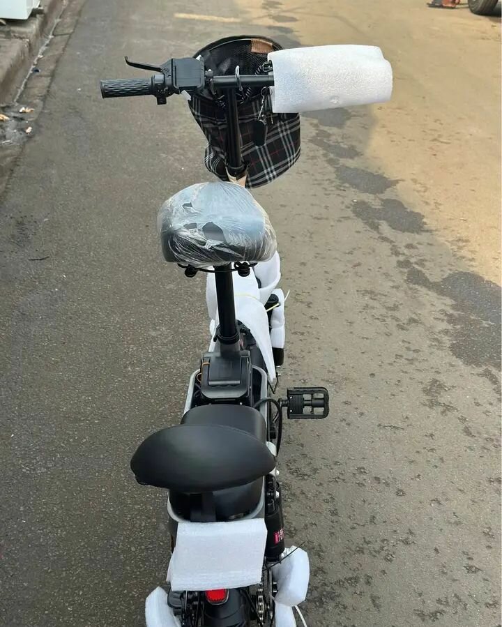 Vélo électrique pliant compact