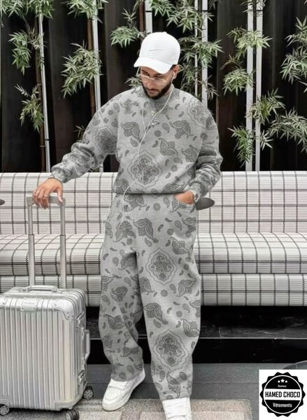 Survêtement à motif élégant