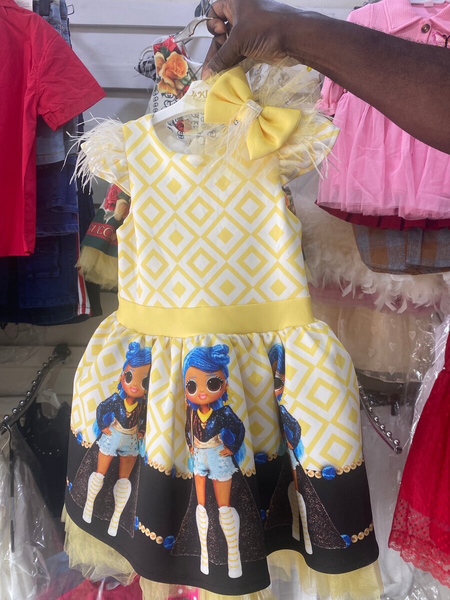 Robe à fleurs pour fille