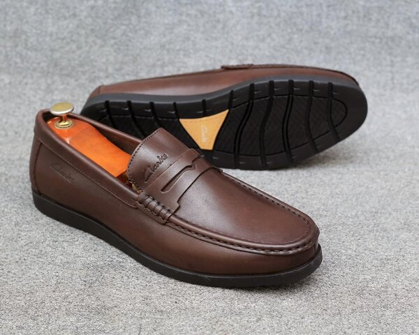 Mocassins en cuir élégants