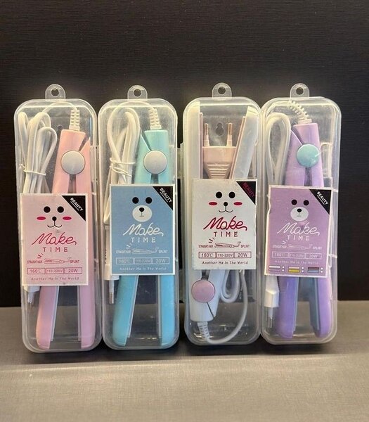 Mini lisseur de cheveux coloré