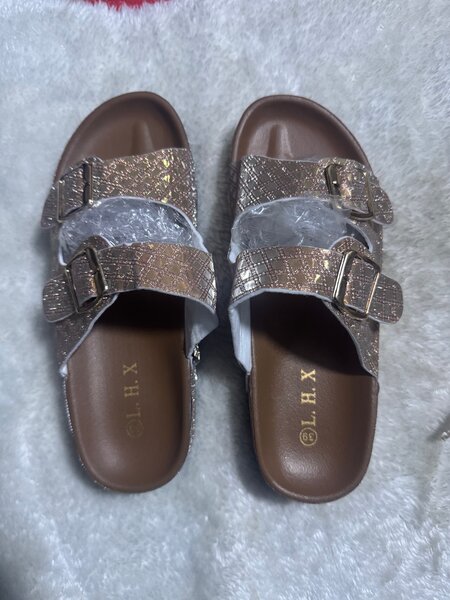 Sandales Brillantes Femme