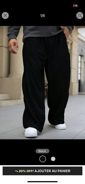 Pantalons de survêtement larges