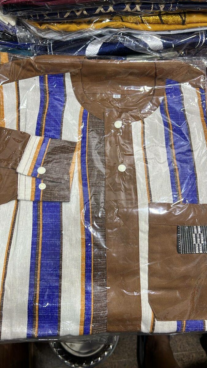 Tuniques homme rayées élégantes