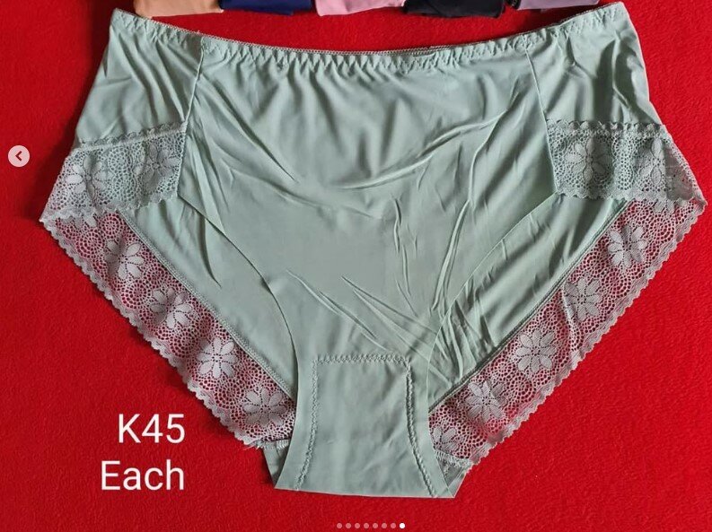 Beautiful women's panties green