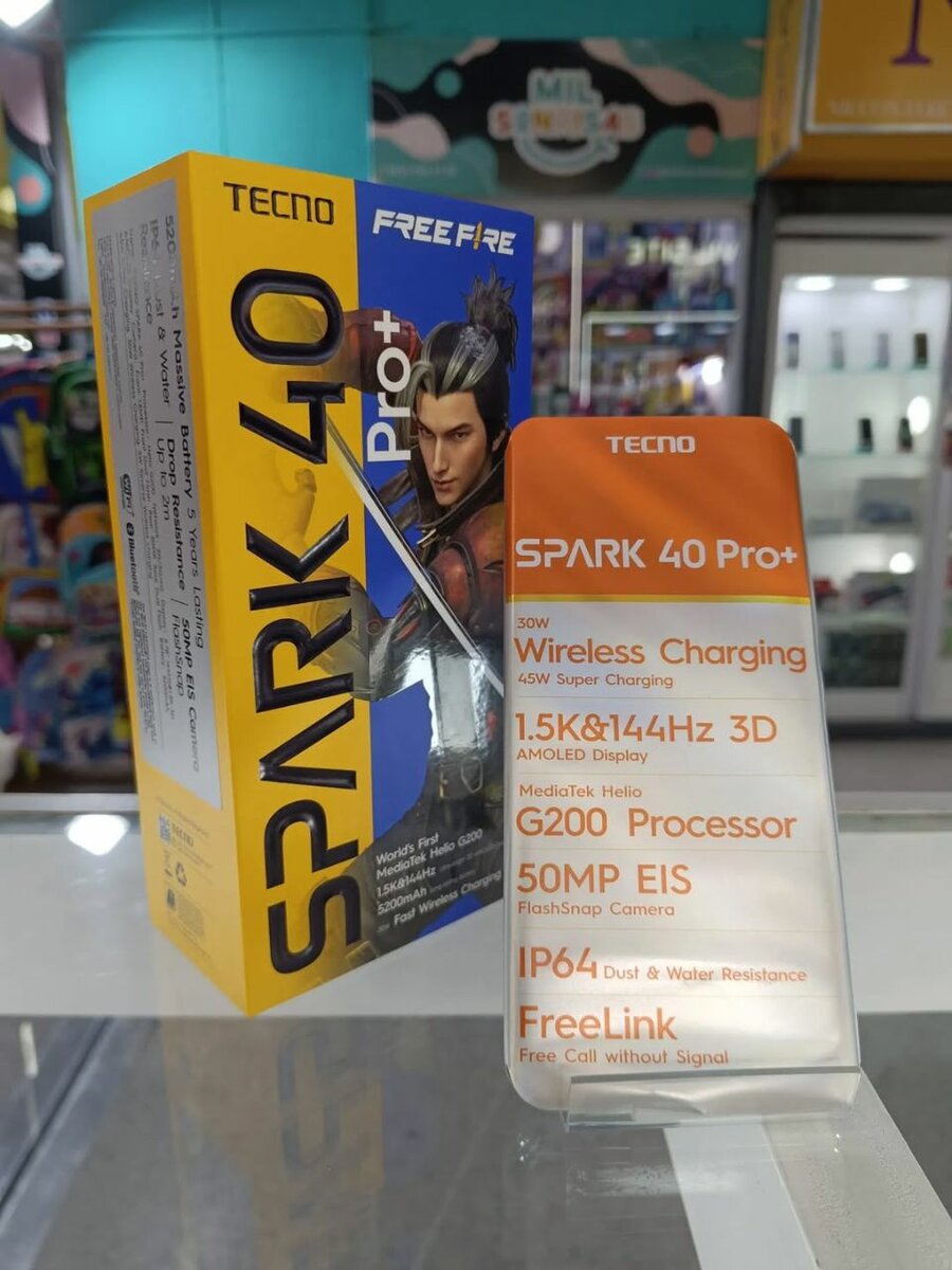 Tecno Spark 40 Pro+ - 8/128Go