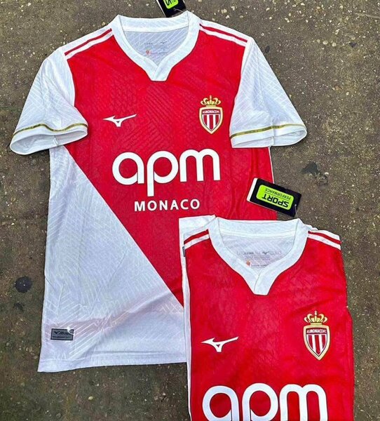 Maillot AS Monaco 2025