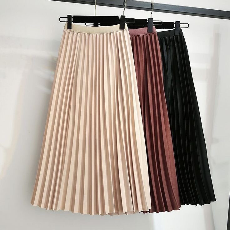 Pleated skirts