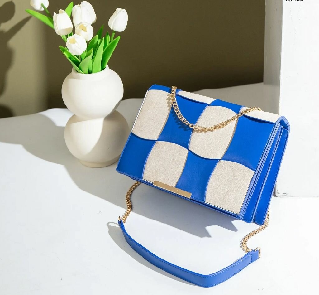 Sac à bandoulière en cuir chic