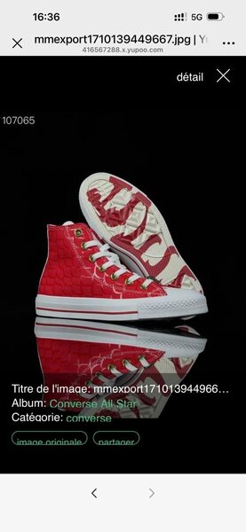 Chaussures Converse All Star