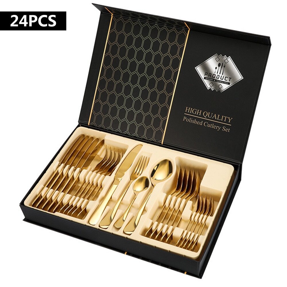 24Sets Cutlery