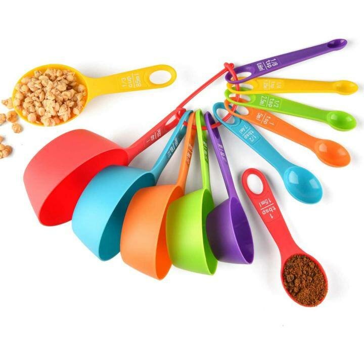 12Pcs BPA-Free Food Grade Plastic Kitchen Tools