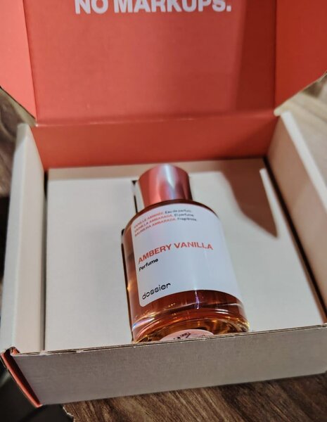 Parfum Dossier Ambery Vanille