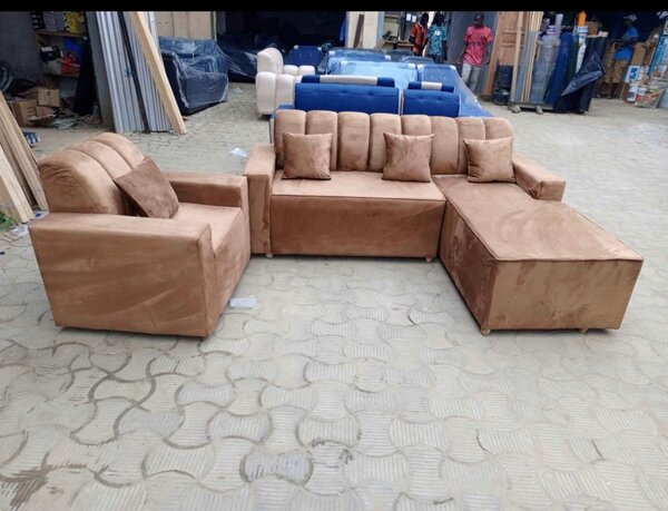 Canapé d'angle convertible avec coffre