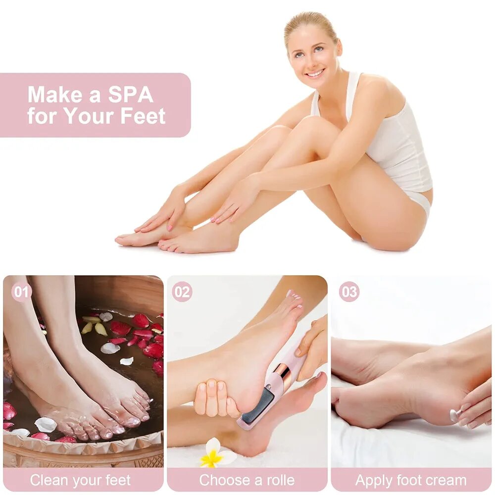 Lime électrique pédicure pieds