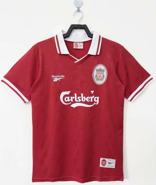 Liverpool 1996/8 home jersey